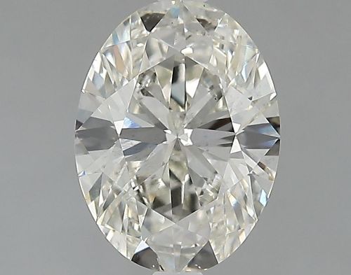 1.82ct J SI1 Rare Carat Ideal Cut Oval Lab Grown Diamond