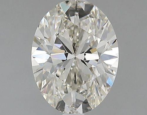 1.71ct J SI2 Rare Carat Ideal Cut Oval Lab Grown Diamond