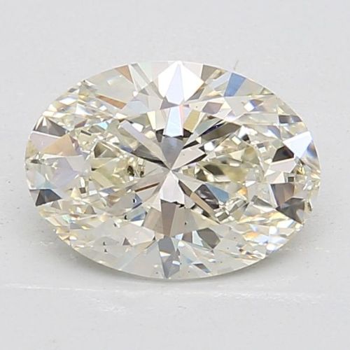 2.21ct J SI1 Rare Carat Ideal Cut Oval Lab Grown Diamond