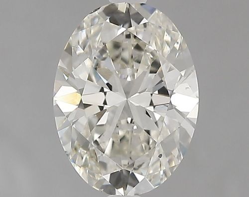 1.80ct J SI1 Rare Carat Ideal Cut Oval Lab Grown Diamond