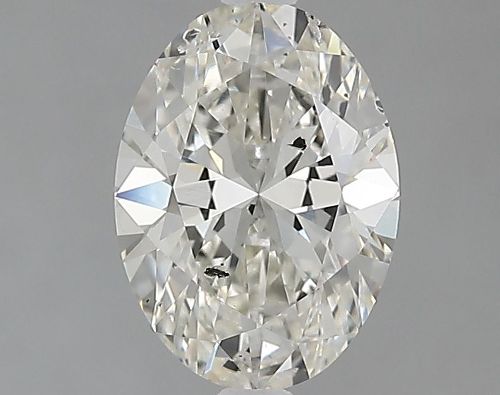 1.51ct I SI2 Rare Carat Ideal Cut Oval Lab Grown Diamond