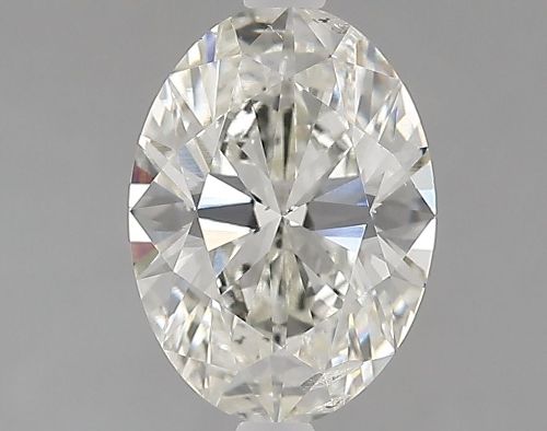 2.02ct J SI2 Rare Carat Ideal Cut Oval Lab Grown Diamond