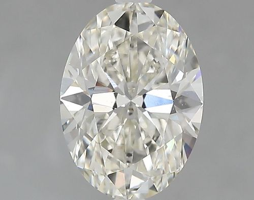 2.05ct J VS2 Rare Carat Ideal Cut Oval Lab Grown Diamond