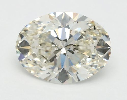 1.62ct I SI1 Rare Carat Ideal Cut Oval Lab Grown Diamond