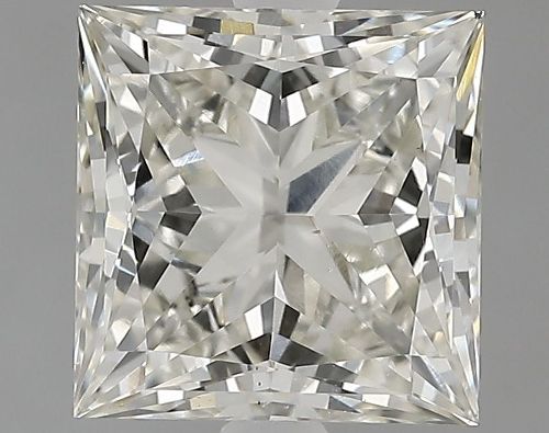 2.07ct J VS2 Very Good Cut Princess Lab Grown Diamond