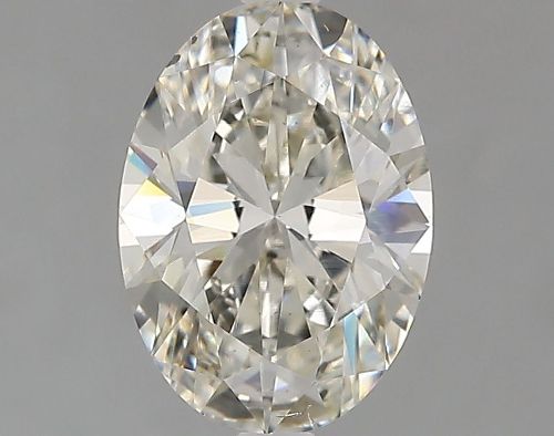 1.81ct I SI1 Rare Carat Ideal Cut Oval Lab Grown Diamond