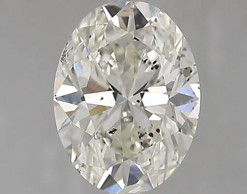 2.00ct J SI2 Very Good Cut Oval Lab Grown Diamond