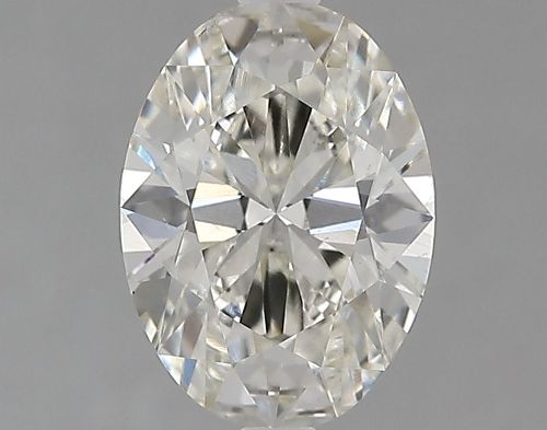 1.70ct J SI1 Rare Carat Ideal Cut Oval Lab Grown Diamond