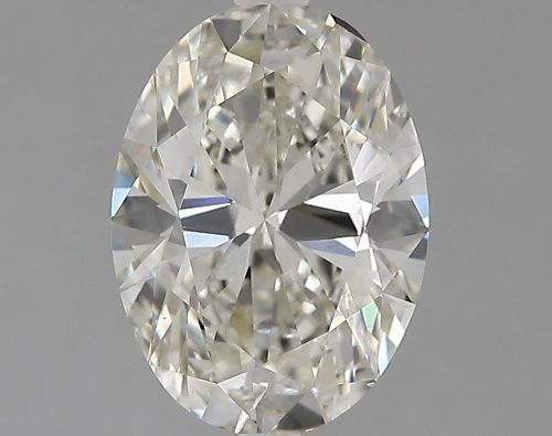 2.50ct J SI2 Rare Carat Ideal Cut Oval Lab Grown Diamond