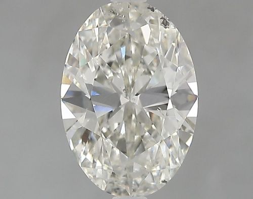 2.01ct J SI2 Rare Carat Ideal Cut Oval Lab Grown Diamond