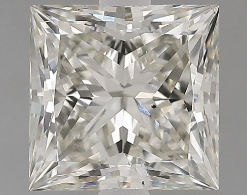 1.80ct J SI2 Rare Carat Ideal Cut Princess Lab Grown Diamond