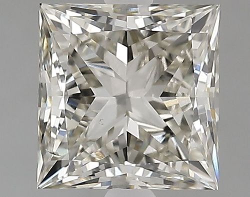 2.22ct J VS2 Rare Carat Ideal Cut Princess Lab Grown Diamond