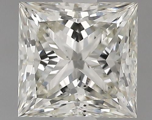 1.51ct J SI1 Rare Carat Ideal Cut Princess Lab Grown Diamond