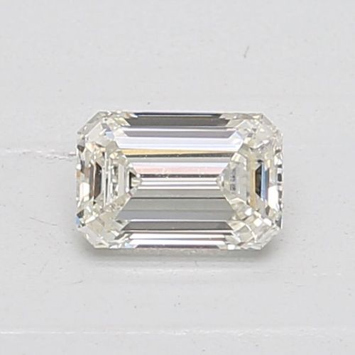 0.55ct I SI2 Rare Carat Ideal Cut Emerald Lab Grown Diamond