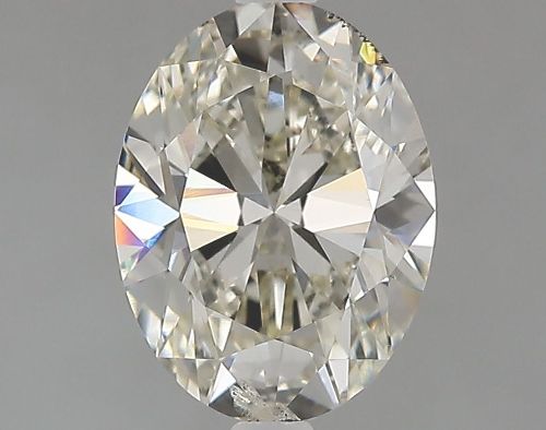 2.00ct J SI2 Rare Carat Ideal Cut Oval Lab Grown Diamond