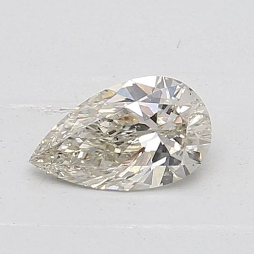 0.65ct J SI1 Rare Carat Ideal Cut Pear Lab Grown Diamond