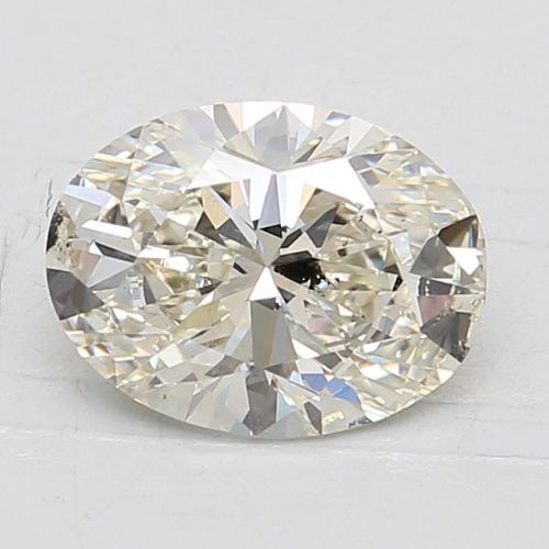 2.52ct J SI1 Rare Carat Ideal Cut Oval Lab Grown Diamond