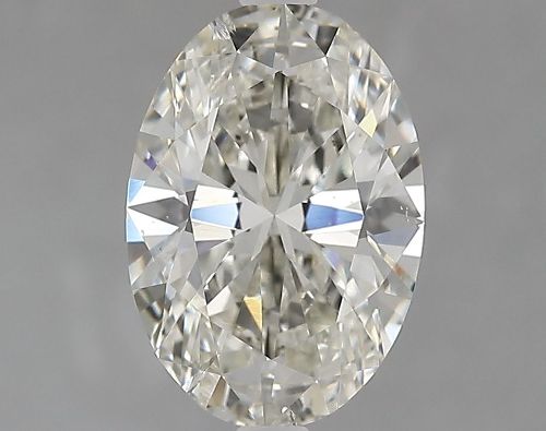 2.08ct J SI2 Rare Carat Ideal Cut Oval Lab Grown Diamond