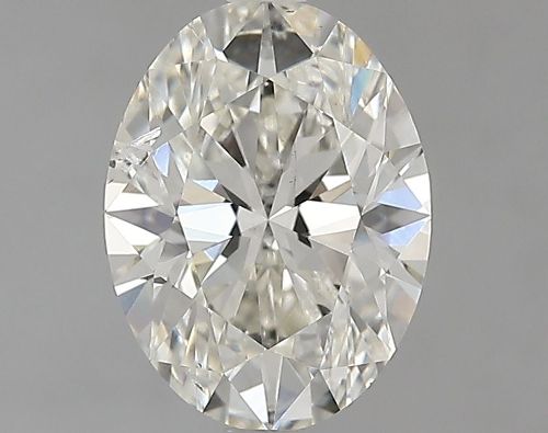 2.01ct J SI2 Rare Carat Ideal Cut Oval Lab Grown Diamond