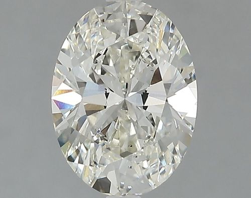 2.08ct J VS2 Rare Carat Ideal Cut Oval Lab Grown Diamond