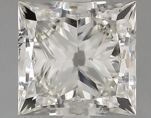 2.50ct J SI1 Very Good Cut Princess Lab Grown Diamond