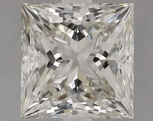 2.22ct J VS2 Rare Carat Ideal Cut Princess Lab Grown Diamond