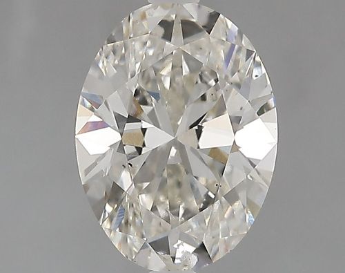 2.00ct J SI2 Rare Carat Ideal Cut Oval Lab Grown Diamond