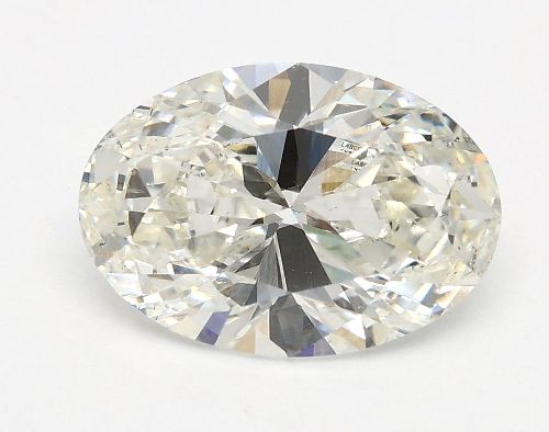 1.52ct I SI1 Rare Carat Ideal Cut Oval Lab Grown Diamond