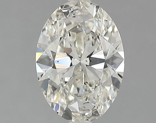 1.70ct J SI2 Rare Carat Ideal Cut Oval Lab Grown Diamond