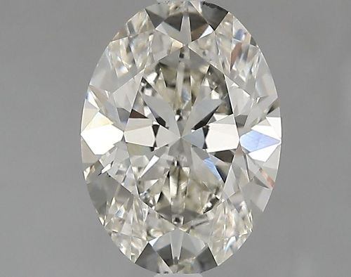 2.00ct J SI2 Rare Carat Ideal Cut Oval Lab Grown Diamond