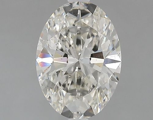 2.21ct J SI1 Rare Carat Ideal Cut Oval Lab Grown Diamond