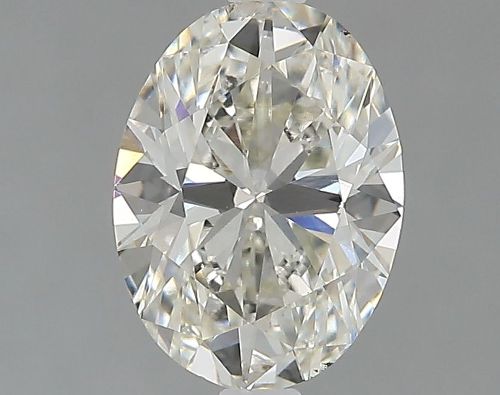 1.50ct I SI1 Rare Carat Ideal Cut Oval Lab Grown Diamond