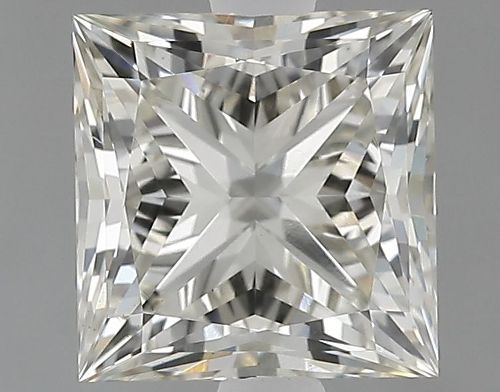 1.74ct J VS2 Rare Carat Ideal Cut Princess Lab Grown Diamond