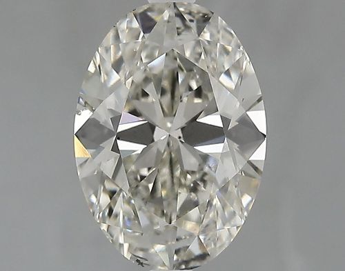 2.21ct J SI1 Rare Carat Ideal Cut Oval Lab Grown Diamond