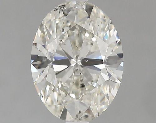 2.00ct J SI2 Rare Carat Ideal Cut Oval Lab Grown Diamond