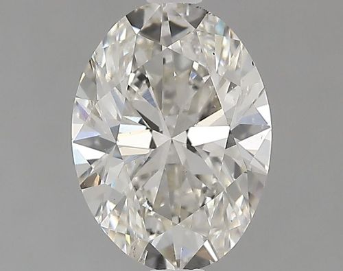 1.50ct I SI1 Very Good Cut Oval Lab Grown Diamond