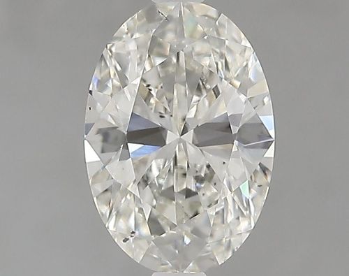 1.52ct I SI1 Rare Carat Ideal Cut Oval Lab Grown Diamond