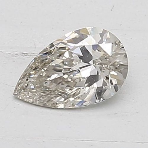 0.51ct K SI1 Rare Carat Ideal Cut Pear Lab Grown Diamond