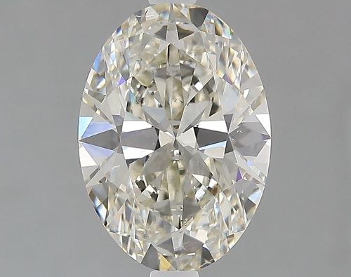 2.18ct J VS2 Rare Carat Ideal Cut Oval Lab Grown Diamond