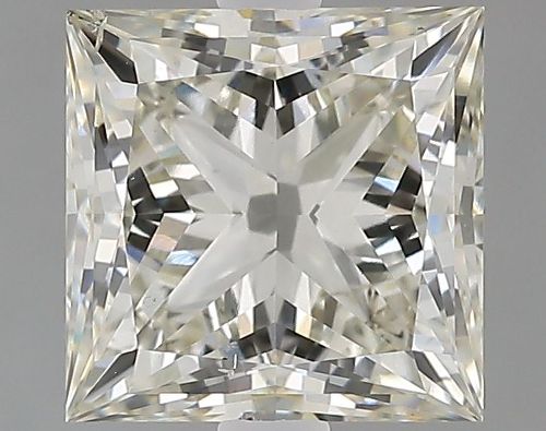 2.12ct J SI1 Rare Carat Ideal Cut Princess Lab Grown Diamond