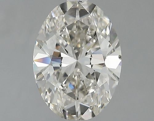 2.03ct J SI2 Rare Carat Ideal Cut Oval Lab Grown Diamond