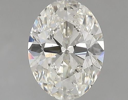 1.73ct J SI1 Rare Carat Ideal Cut Oval Lab Grown Diamond