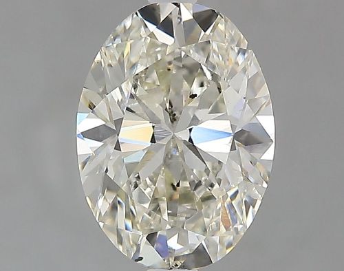 2.00ct J SI2 Rare Carat Ideal Cut Oval Lab Grown Diamond