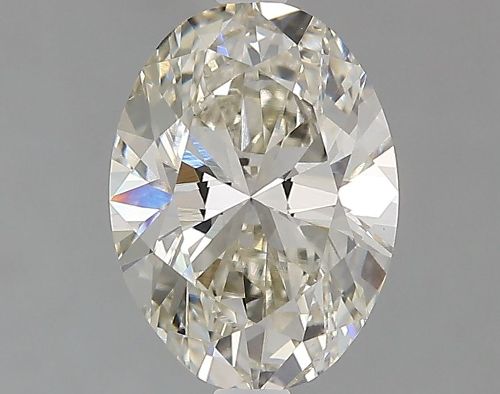 2.01ct J SI2 Very Good Cut Oval Lab Grown Diamond