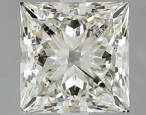 2.23ct J SI1 Rare Carat Ideal Cut Princess Lab Grown Diamond