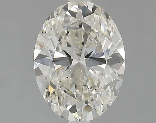 2.01ct J SI2 Rare Carat Ideal Cut Oval Lab Grown Diamond