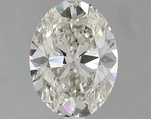 2.52ct J VS2 Rare Carat Ideal Cut Oval Lab Grown Diamond