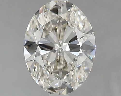 1.70ct J SI1 Rare Carat Ideal Cut Oval Lab Grown Diamond