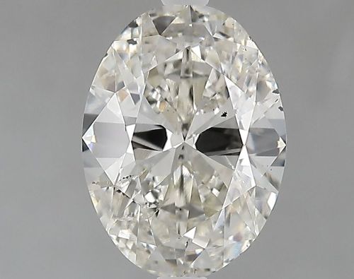 2.00ct J SI2 Rare Carat Ideal Cut Oval Lab Grown Diamond