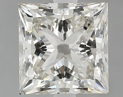 2.13ct J SI1 Rare Carat Ideal Cut Princess Lab Grown Diamond